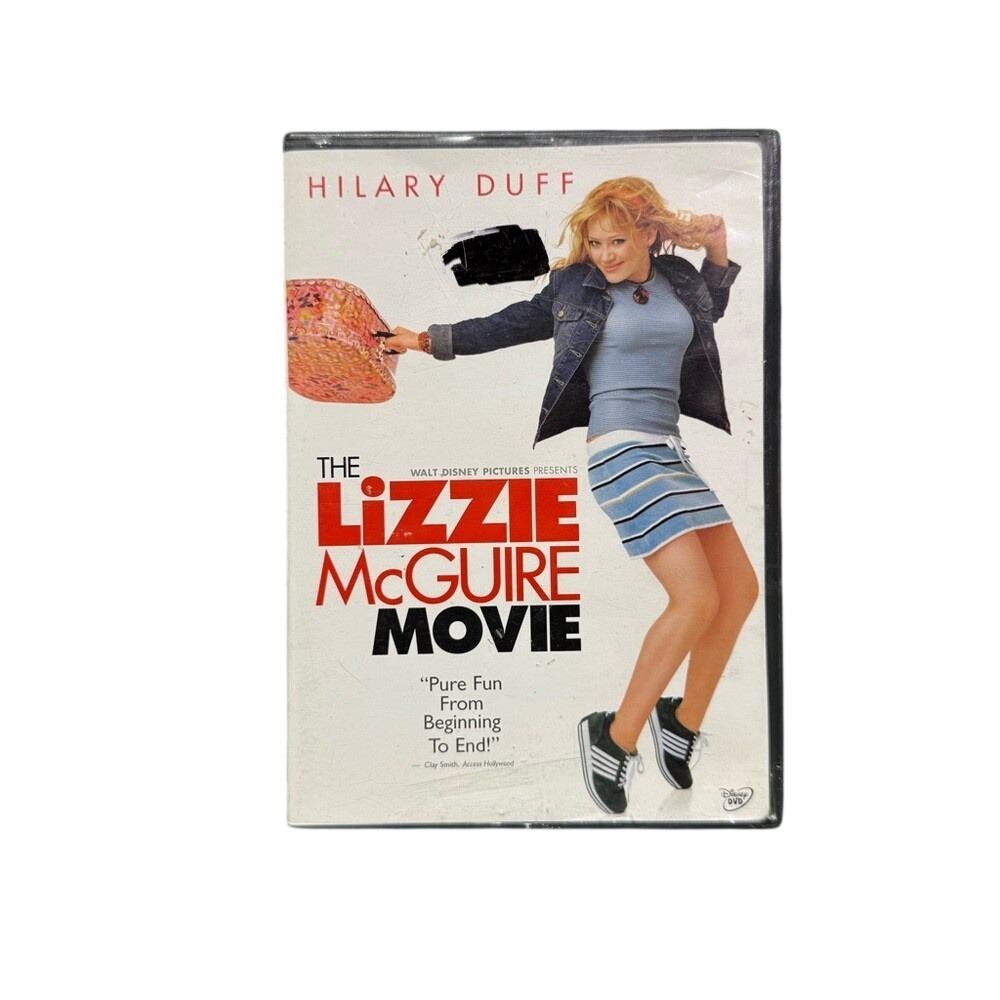 The Lizzie McGuire Movie DVD 2003 Disney Hilary Duff Teen Comedy Tested Working